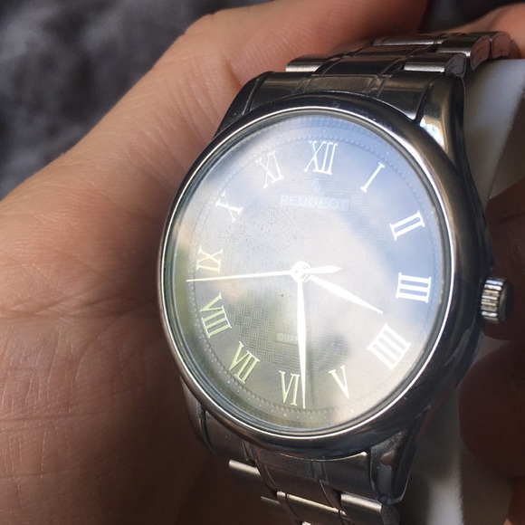 Peugeot Watch Stainless Steel Great Condition - Picture 2 of 6